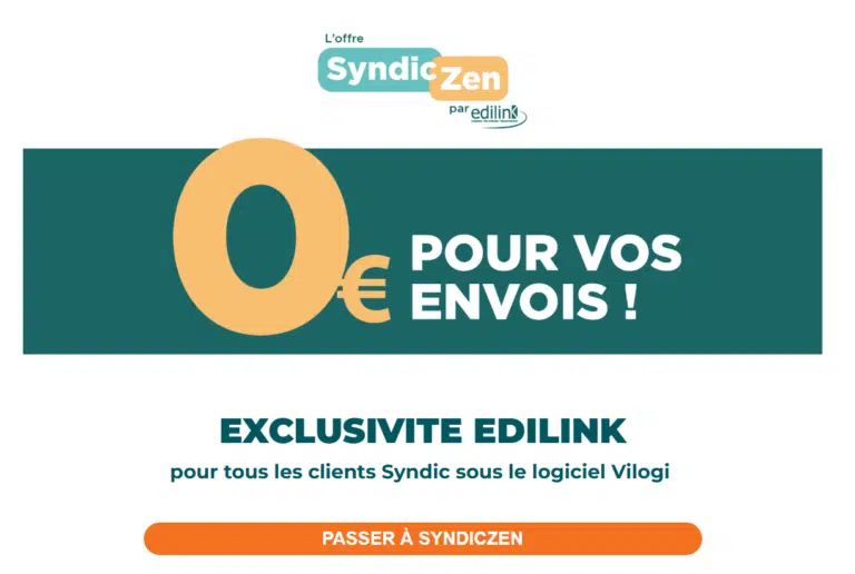 Edilink et vilogi - Offre syndiczen disponible découvrir maintenant