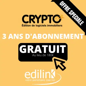offre connecteur Crypto API pour Edilink externalisation démétérialisation courrier
