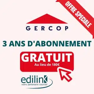 offre connecteur GERCOP - API courrier Edilink - interconnexion avec logiciels métiers ADB