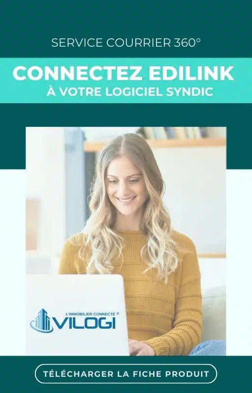 FICHE PRODUIT Connecteur Vilogi pour Edilink : toutes les caractéristiques essentiels pour votre gestion de copropriété simplifié