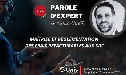 parole expert pavillon dauphine - facturation automatique des charges SDC
