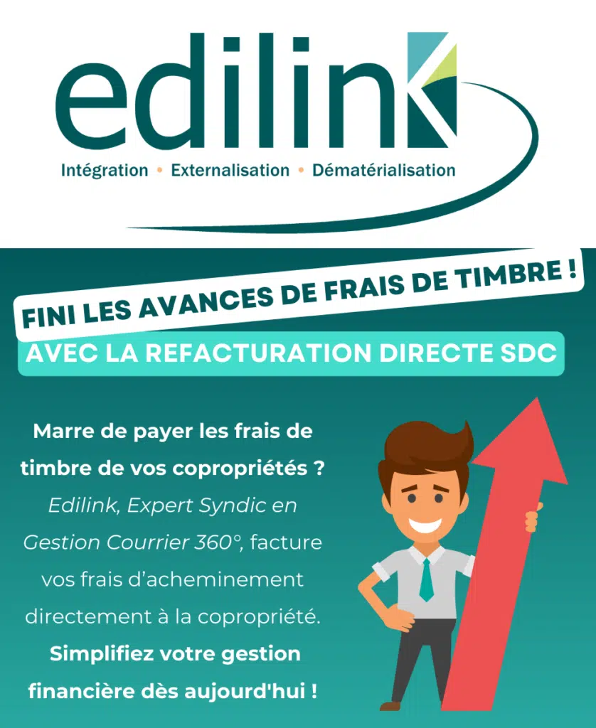 refacturation sdc - edilink - Gestionnaire de copropriete - fini les avances de frais de trimbre