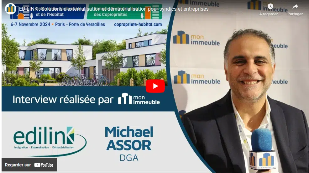 Nos actualités sur monimmeuble.com - Chaine Youtube et articles de blog edilink