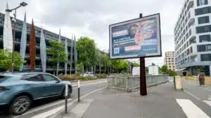 Campagne d'affichage à Nantes Edilink x SyndicZen