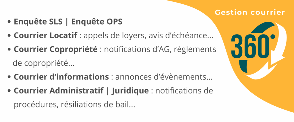 gestion courrier bailleur - Quels types de courrier externaliser - Edilink